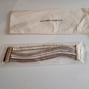 New Victoria Emerson Magnetic Stacked Cuff Bracelet